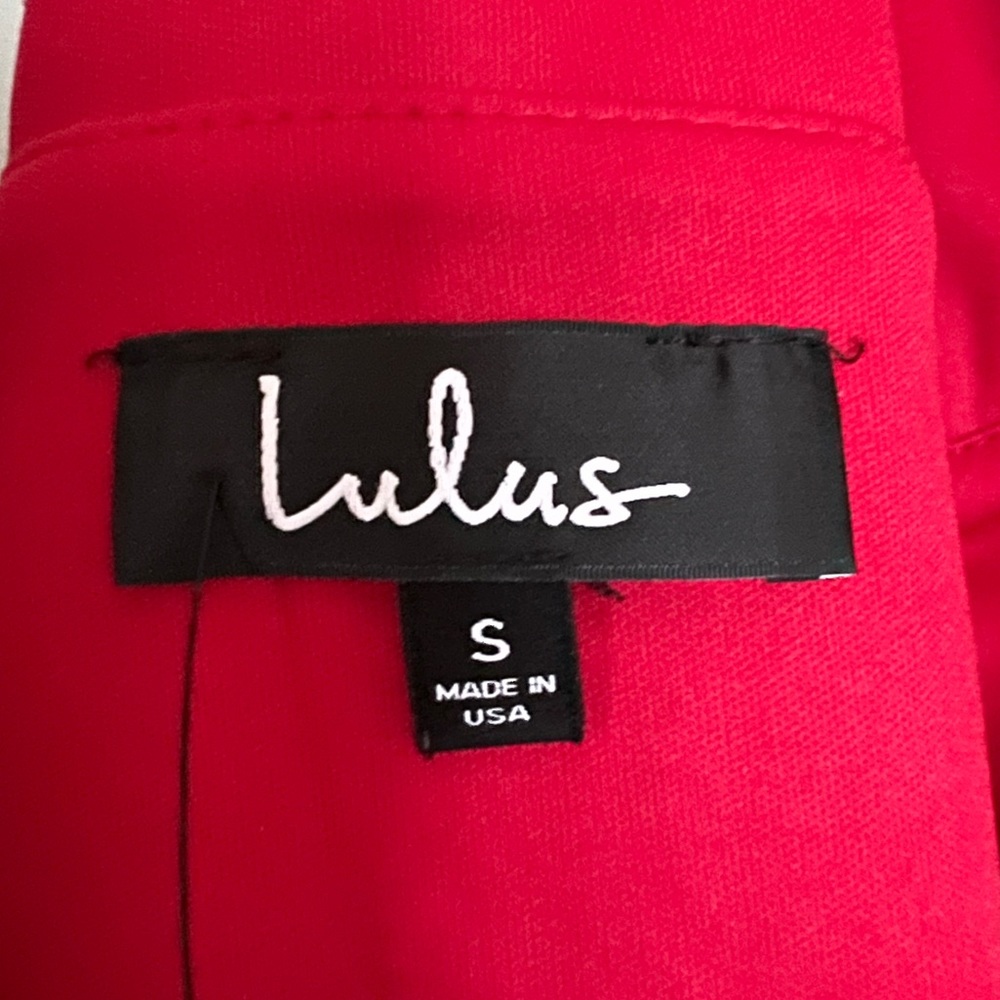 Lulus Red Ready For It Sleeveless Wide Leg Jumpsuit - Picture 6 of 9